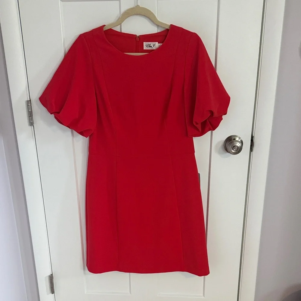Eliza J Vibrant Red Mini Dress—NWT - Picture 2 of 7
